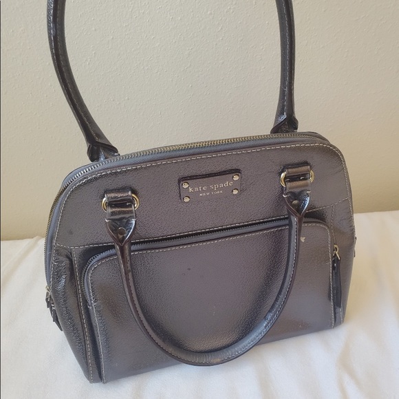 GORGEOUS METALLIC KATE SPADE HANDBAG - Picture 3 of 4